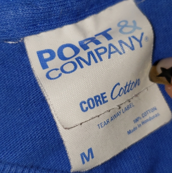 Western Texas College Size M, Color Blue/White - Picture 3 of 4